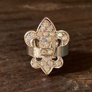 Silver Fleur de Lis Ring